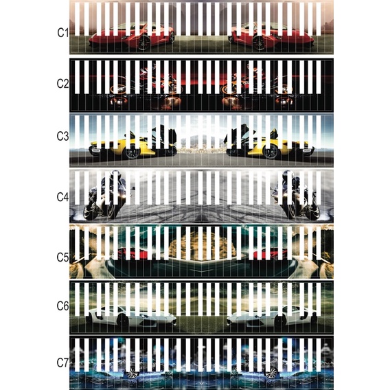 Decal dán phím đàn Organ