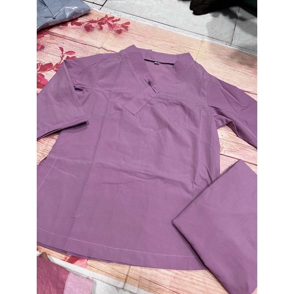 Đồ Lam Đi Chùa# Một Nút Trơn