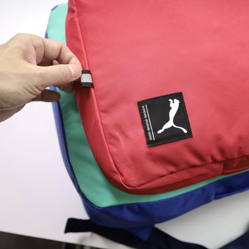 BALO PUMA EDUTONE CLASSIC chính hãng logo thêu nỏi cao cấp, vải chống thấm phom thể thao có ngan chống shock