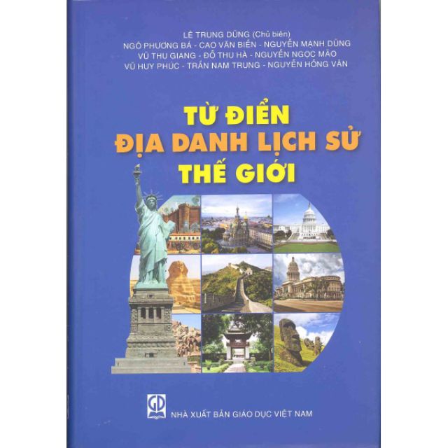 Sách - Từ điển lịch sử địa danh thế giới