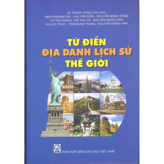 Sách - Từ điển lịch sử địa danh thế giới