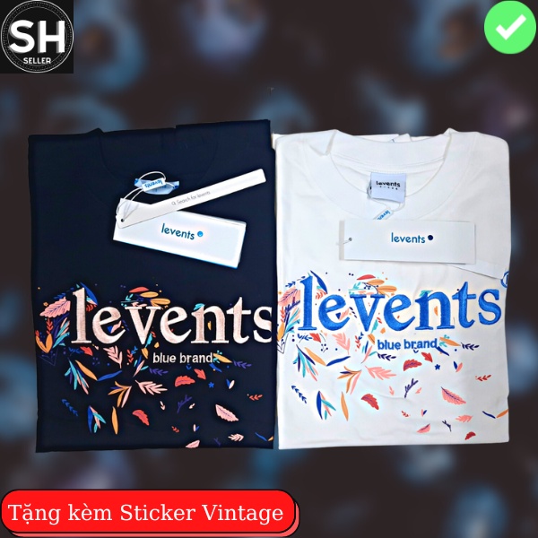 Áo thun  𝗧𝗘𝗘 𝗙𝗟𝗢𝗥𝗔𝗟 𝗕𝗟𝗔𝗖𝗞 𝗔𝗡𝗗 𝗪𝗛𝗜𝗧𝗘 ®️ - 𝑯𝒂̀𝒏𝒈 𝒄𝒉𝒊́𝒏𝒉 𝒉𝒂̃𝒏𝒈