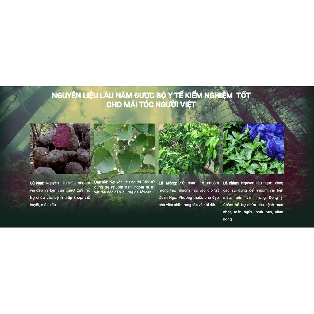 Thuốc Nhuộm Tóc Thảo Dược Phủ Bạc Tại Nhà Màu Nhuộm Tóc Đen, Nâu Được Làm Từ Bột Lá Nhuộm Tóc Ybome | BigBuy360 - bigbuy360.vn