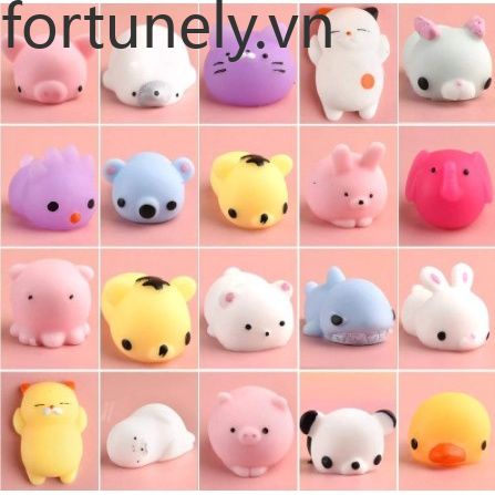 Cute and funny animal-shaped stress reliever toy suitable as a gift