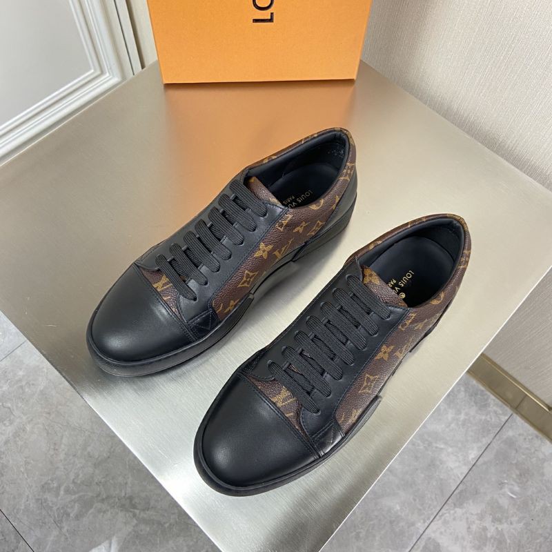 Giày da nam sneaker LV