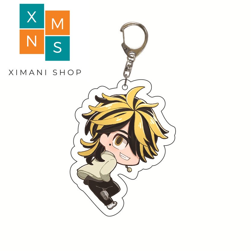 Móc Khóa Tokyo Revengers Anime Nhân Vật Chibi Keychains Acrylic Mica - Kịch Trường Của Takemichi