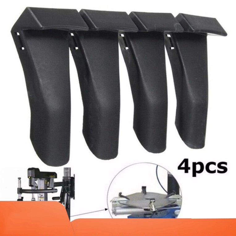 4 Cái Nẹp Nhựa Dài Hàm Kẹp Bảo Vệ Vành Bánh Xe Bảo Vệ Cho Dụng Cụ Thay Lốp
