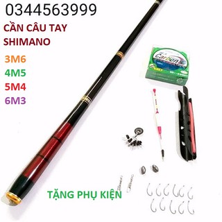 Bộ cần câu tay shimano 5h