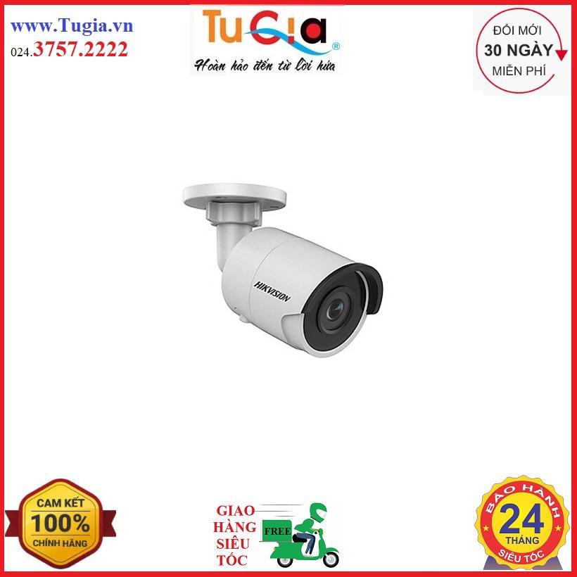 Camera IP HIKVISION DS2CD2025FHWDI 2MP Thân Trụ Hàng Chính Hãng