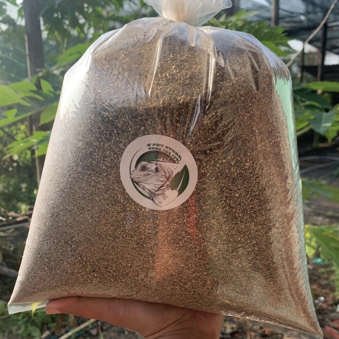 Đất ấp bò sát túi 1kg (ĐẤT ĐEN)