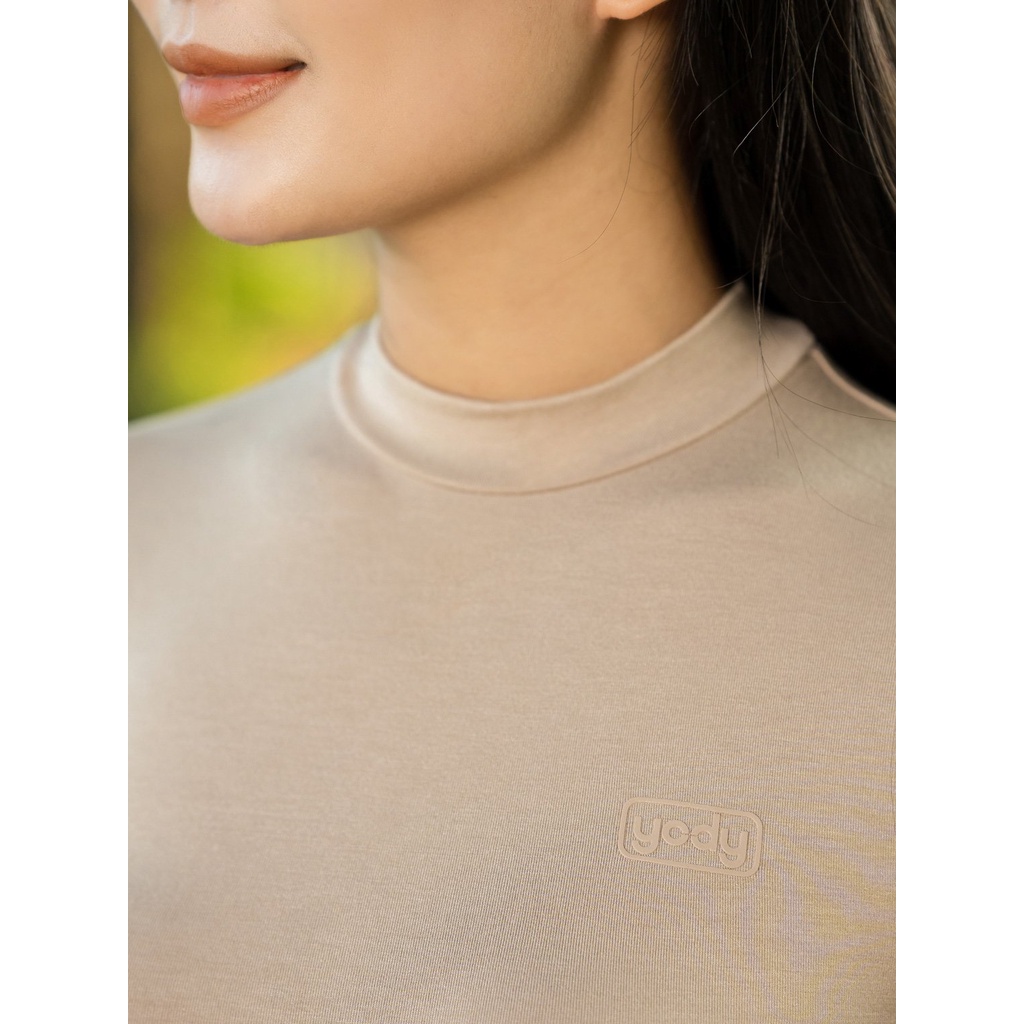 Áo Thu Đông Nữ Cổ 3cm Giữ Nhiệt, Bề Mặt Vải Mịn Đem Lại Cảm Giác Thoải Mái Dễ Chịu ATN5100