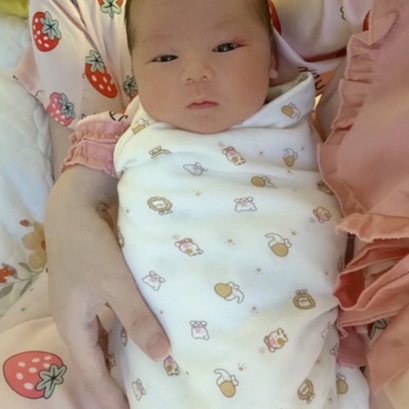 Khăn đa năng quấn bé sơ sinh, chăn hè mỏng Wonabang Hàn Quốc