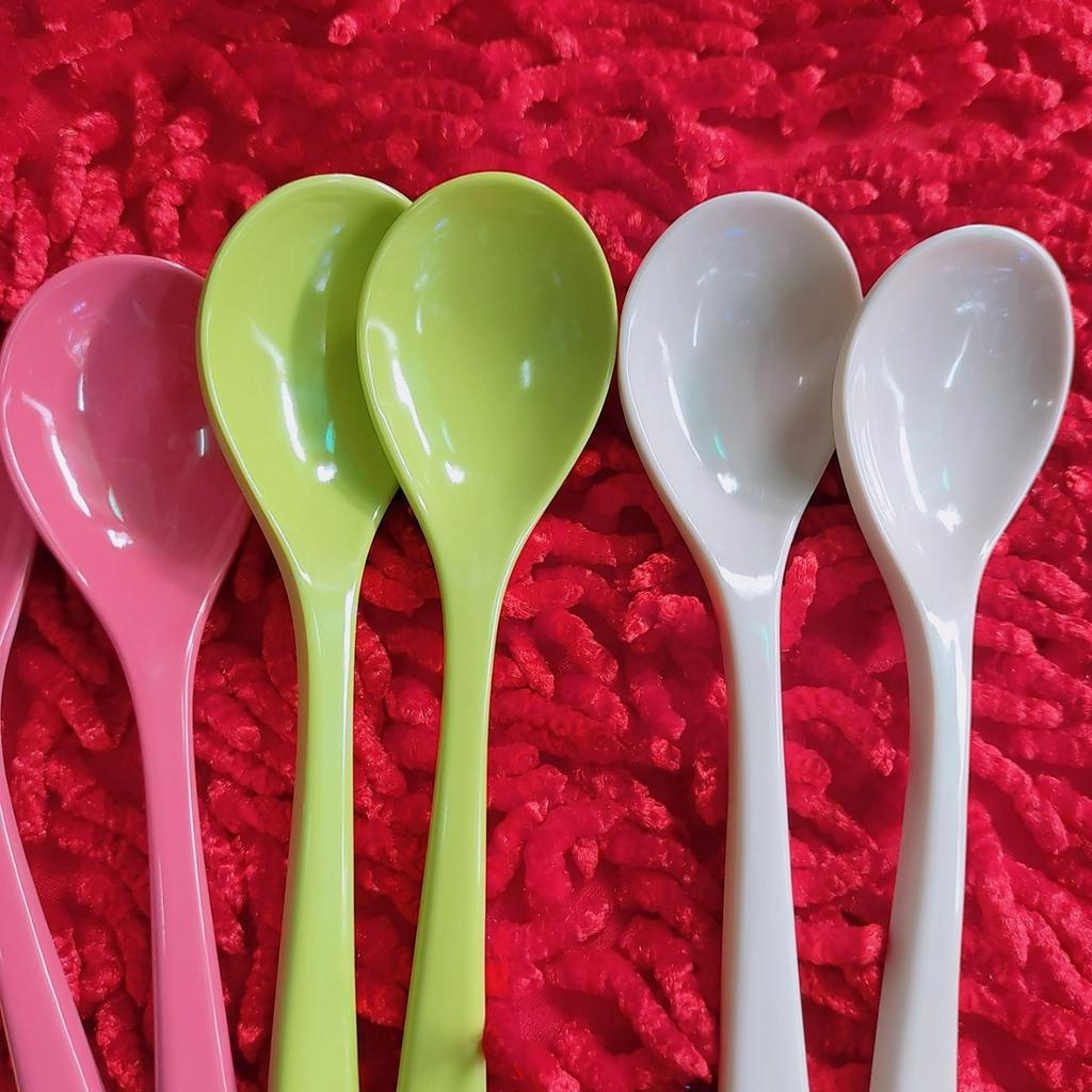 Muỗng Gia Vị, Muỗng Cơm Em Bé Melamine Dày Dặn Cao Cấp