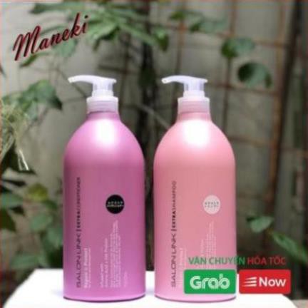 Dầu gội dầu xả Salon Link Extra 1000ML dầu gội cho tóc nhuộm hàng Nhật MANEKI