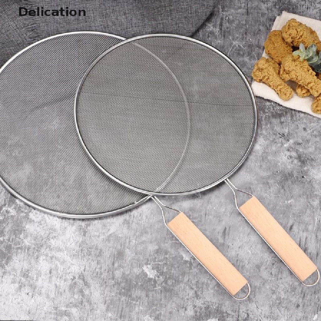 Tấm Lưới Inox Bảo Vệ Chảo Chiên Tiện Dụng Cho Nhà Bếp