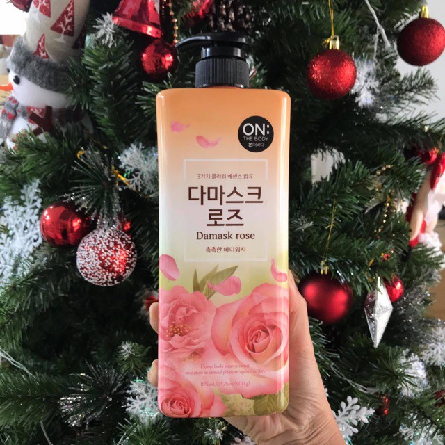 Sữa Tắm Hàn Quốc On: The Body Damask Rose 900g