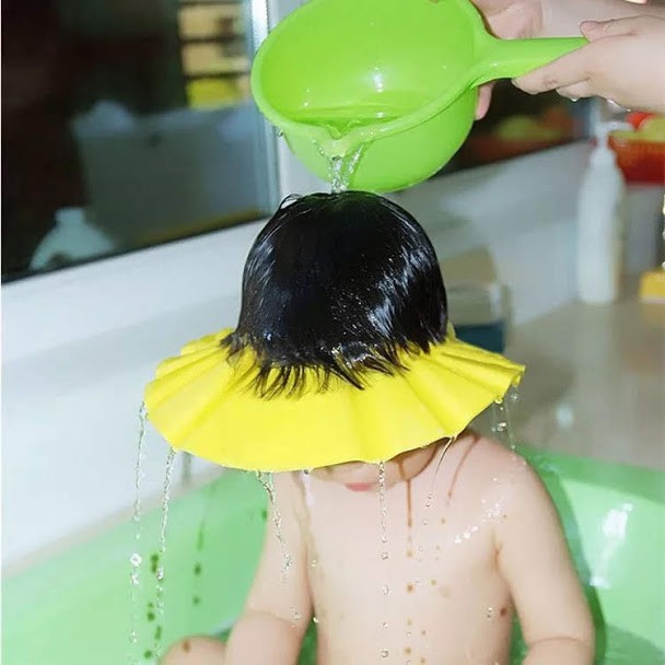Mũ Gội Đầu Bịt Tai, Chăn Nước Cho Bé