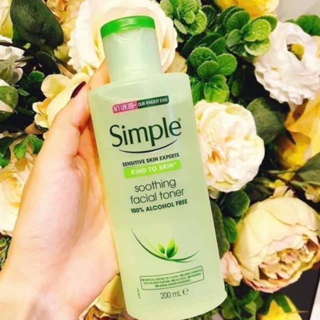 TONER SIMPLE - TONER CHO DA NHẠY CẢM VÀ DA DỄ NỔI MỤN 200ml