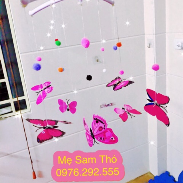 Treo nôi bươm bướm