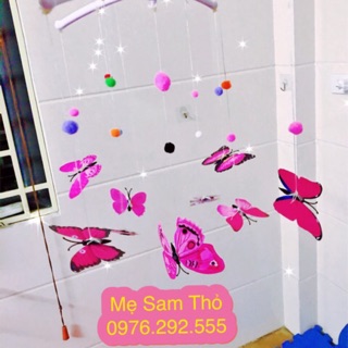 Treo nôi bươm bướm