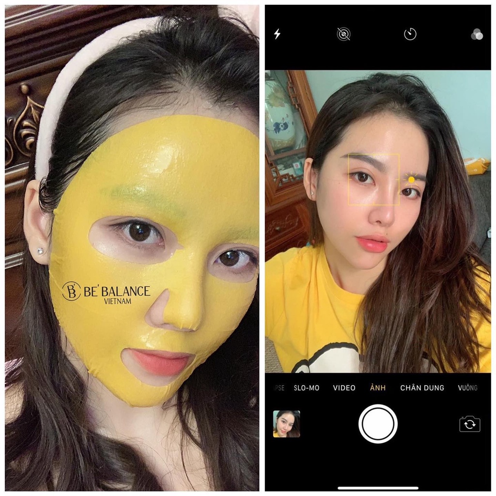 Mặt nạ BEBALANCE Idebenone Micro Fiber Mask 1 hộp/10 miếng