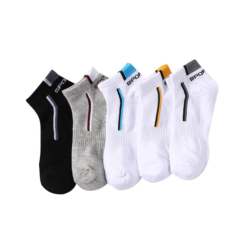 WAFNHA D207 Vớ Thể Thao Bằng Cotton Thấm Hút Mồ Hôi  Cho Nam