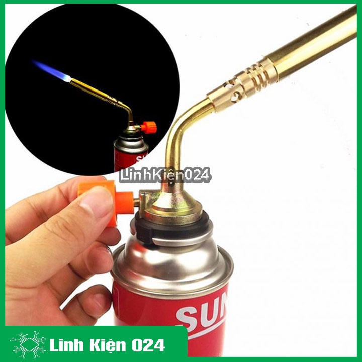 Đầu khò lửa sử dụng bình gas mini