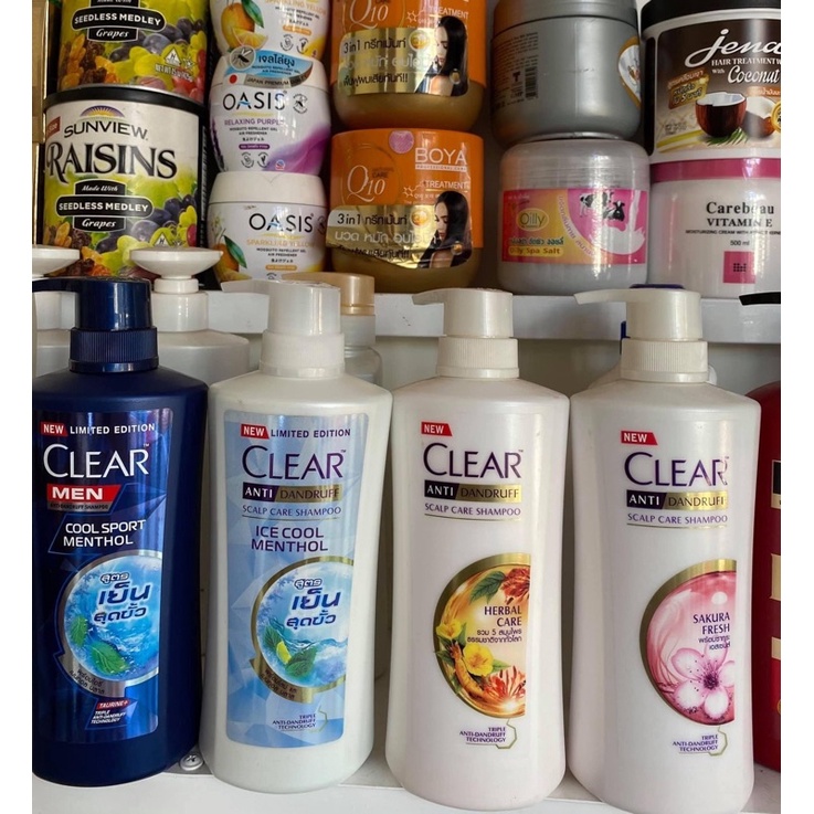 dầu gội đầu clear thái lan 480ml