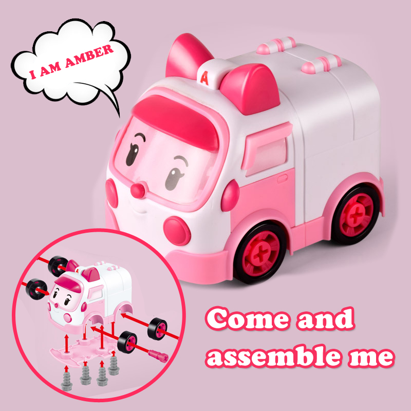 Bộ đồ chơi xe tự lắp ráp đáng yêu xinh xắn cho bé