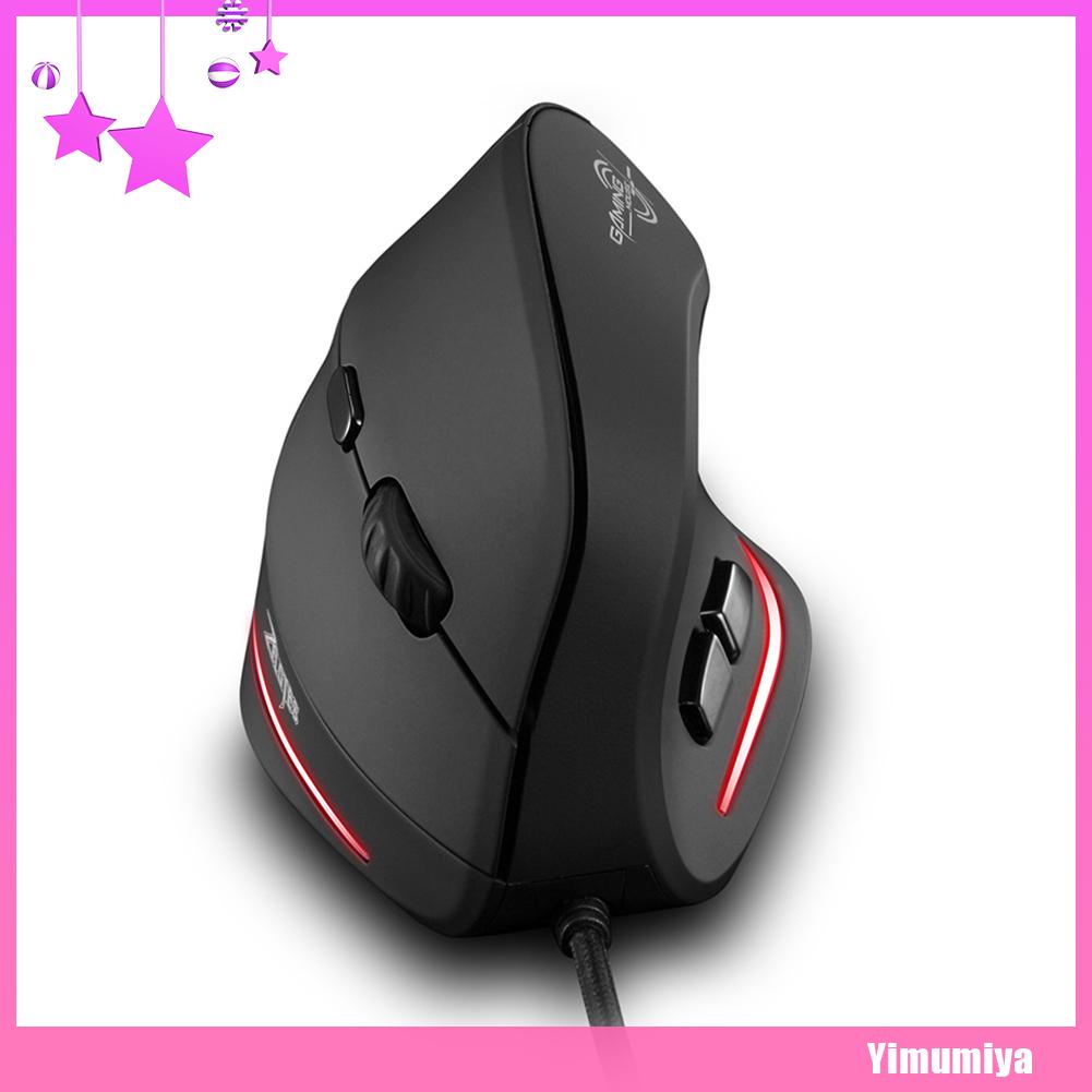 Chuột gaming Zelotes T20 quang học có dây 3200 Dpi 6 nút USB có thể sạc lại