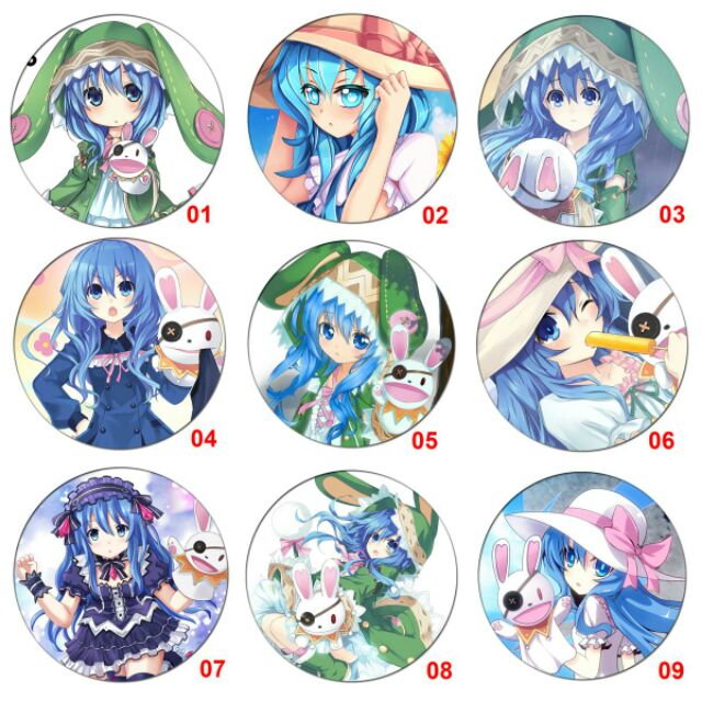 Huy hiệu anime DATE ALIVE - YOSHINO