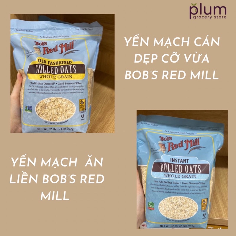 Yến mạch Bob Red Mill các loại 907g/ 454g