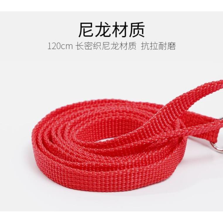 New- Bộ Dây dắt chó mèo đôi cánh thiên thần xích mèo phù hợp cho chó mèo từ 1-8kg