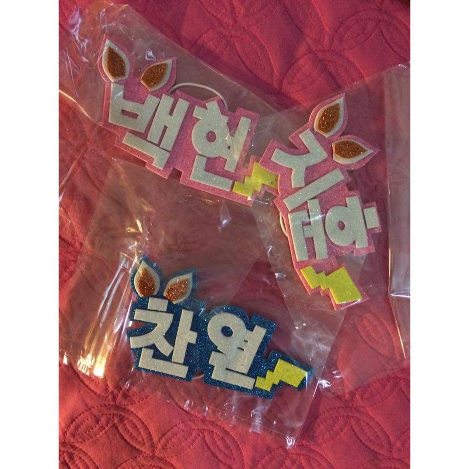Nametag gài lightstick