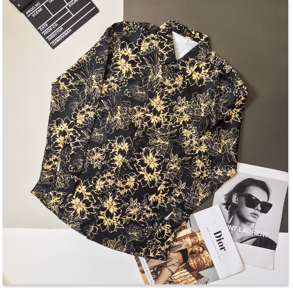 Áo sơ mi 3D DÀI TAY HOẠ TIẾT ĐẶC SẮC CỰC CHẤT CHO AE KOKO MI FASHION