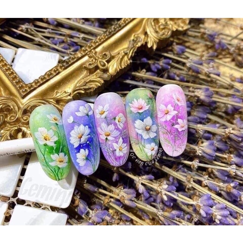 Cọ vẽ hoa cúc- Cọ hoa cúc - Cọ nail - Cọ vẽ chuyên dụng cho dân làm mónga
