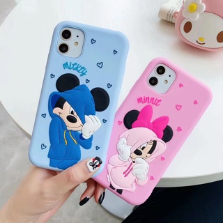 Ốp điện thoại silicon mềm họa tiết hoạt hình thích hợp cho Iphone 12promax 12mini 11promax 6 6s 7 8plus se2020 xr xsmax