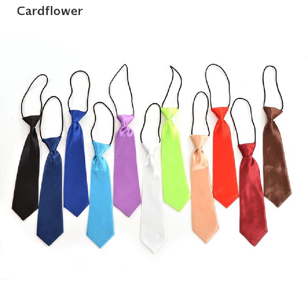 1 11 Cà Vạt Co Giãn Màu Trơn Cho Mới