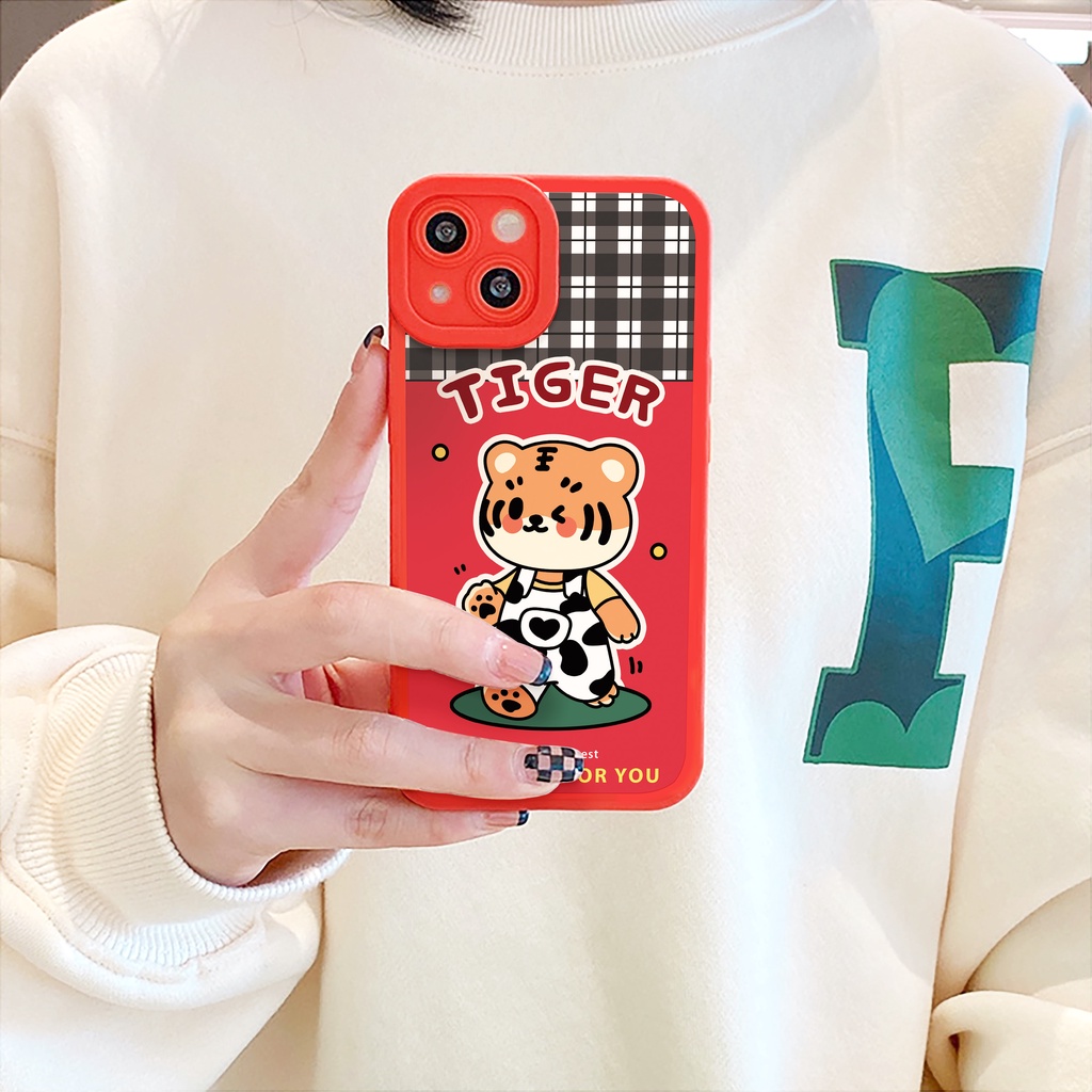 Ốp lưng iphone Hổ Baby cạnh vuông 6/6plus/6s/6splus/7/7plus/8/8plus/x/xr/xs/11/12/13/pro/max/plus/promax | BigBuy360 - bigbuy360.vn