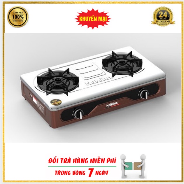 Bếp gas đôi để bàn Namilux DL2063PS