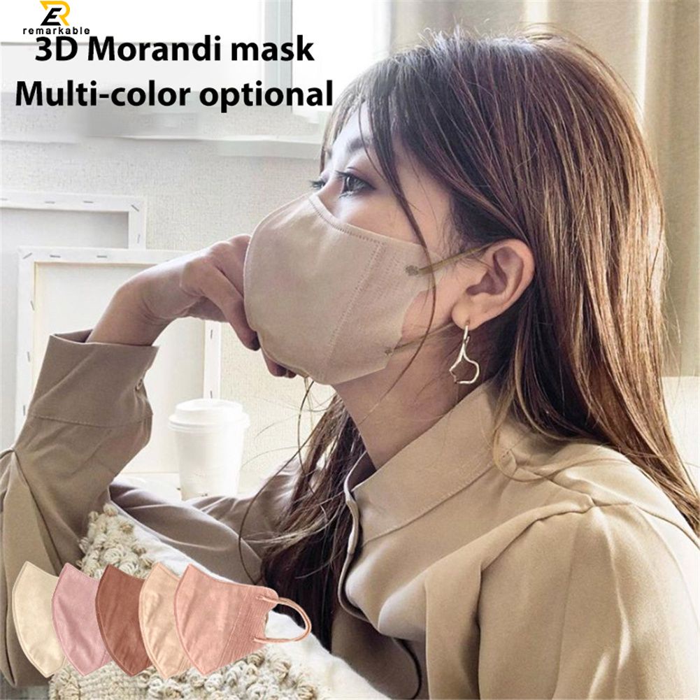 Trái Tim Cô gái 3D Morandi Net Red đàn ông và phụ nữ mùa thu và mùa đông thời trang không-môi son môi dính dùng một lần dễ thương Blush tinh khiết Desire Mặt Nạ Cổ Phiếu Đã Sẵn Sàng