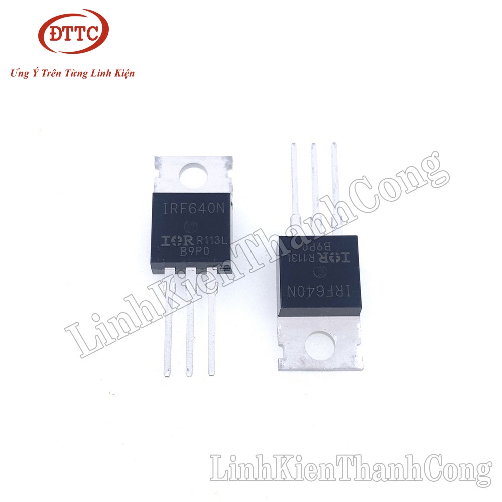 IRF640 MOSFET N-CH 18A 200V TO220