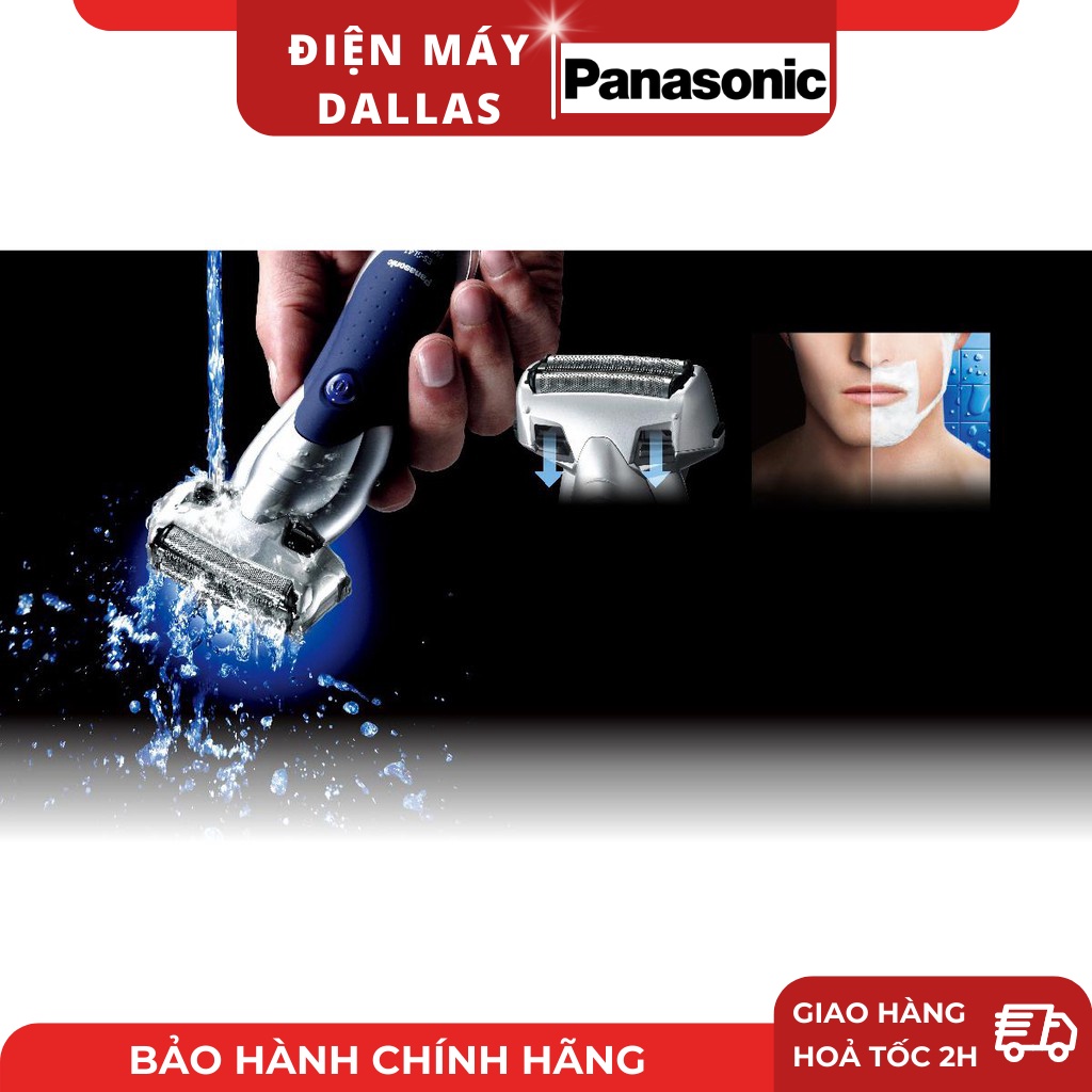 Máy cạo râu 3 lưỡi Panasonic ES-SL41-S453 - Hàng Chính Hãng - Xanh dương