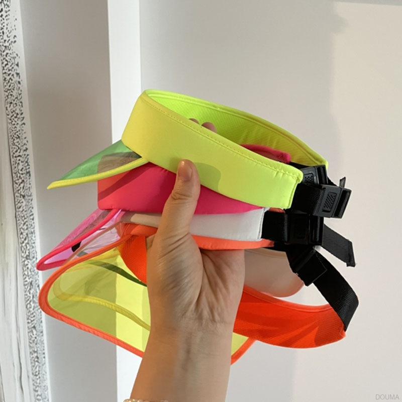 Mũ lưỡi trai trong suốt hở chóp phong cách Hàn Quốc thời trang cho bé