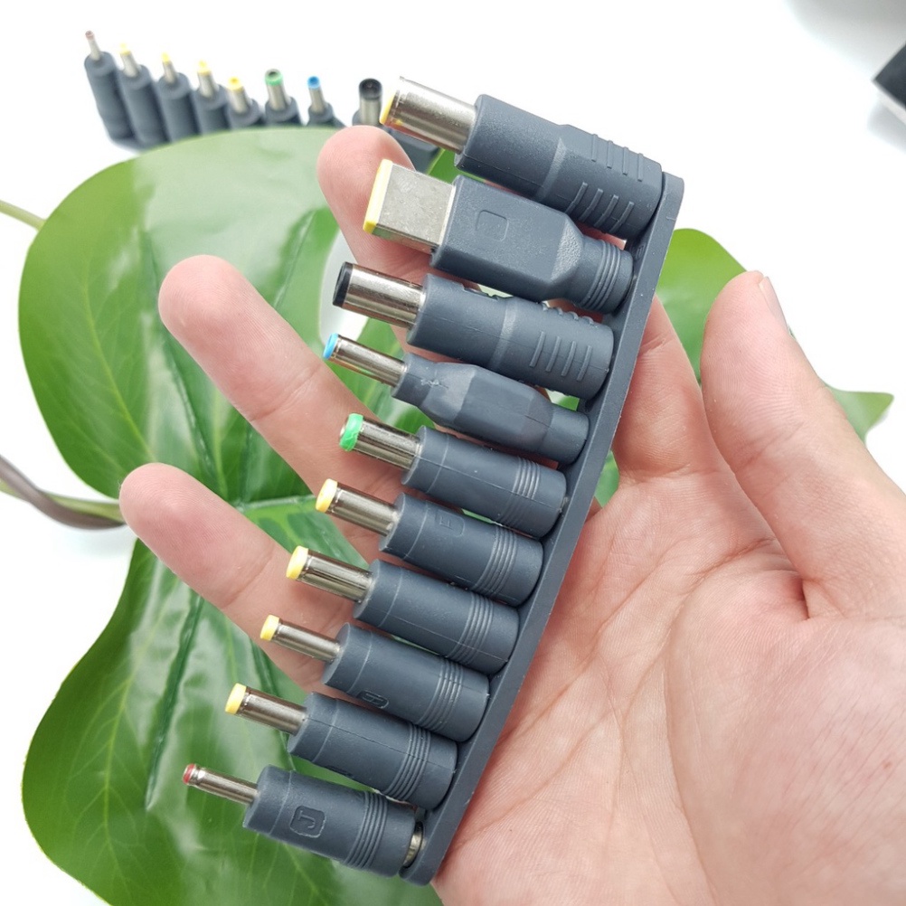 Bộ 10 Jack Cắm DC 5.5x2.1MM cho máy tính Chuyển Phích Cắm DC5.5mm Đa Năng - shopthongminh5.0