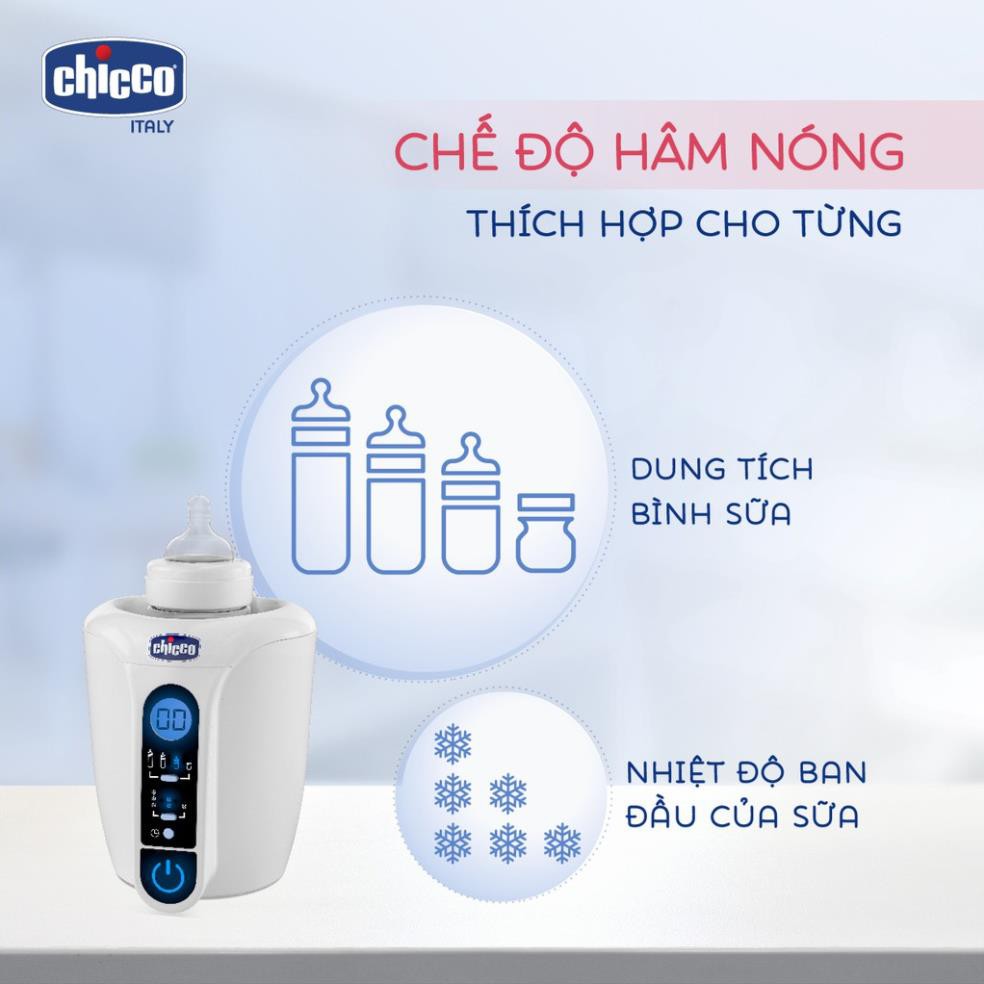 Máy Hâm Sữa Và Thức Ăn Điện Tử 7390 Chicco (CHÍNH HÃNG) CHO BÉ (CO114533)