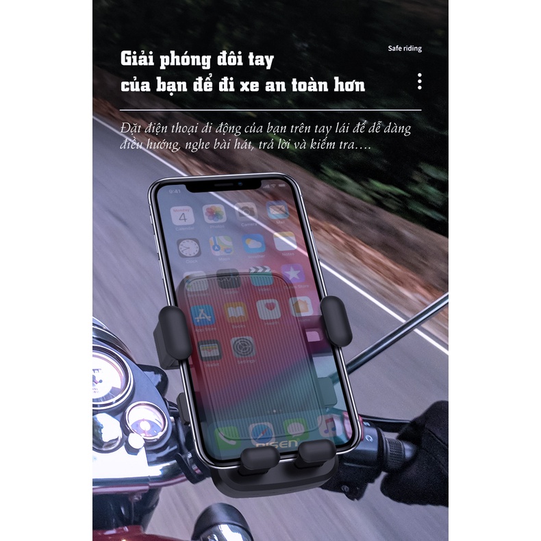 Giá đỡ điện thoại PISEN Riding M1 Phone (ND-CZ11) - Hàng chính hãng