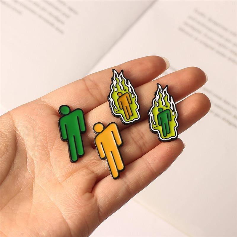 Pin cài áo logo Billie Eilish - GC295