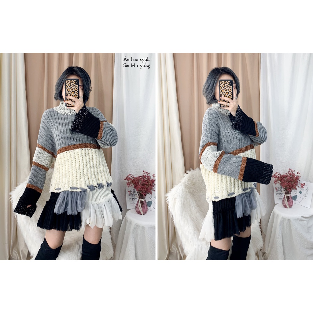 Áo len nữ thu-đông 2hand