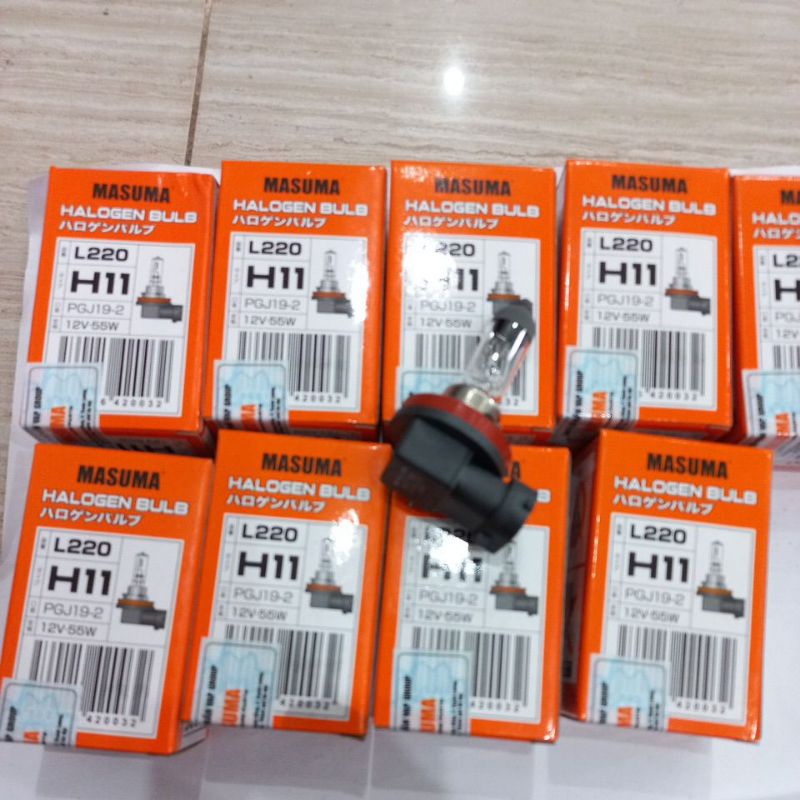 Bóng đèn pha,cos chân H11 cho xe toyota innova,foturner,hilux...